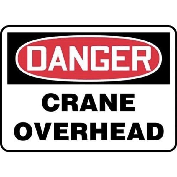 Accuform OSHA DANGER SAFETY SIGN CRANE MCRT153XL MCRT153XL - main